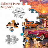 Route 66 Golden Hour Jigsaw Puzzle 1000 Pieces