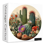 Bboldin® Vintage Cactus Jigsaw Puzzle 1000 Pieces