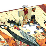 Fabric Chickens Jigsaw Puzzle 1000 Pieces