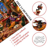 Christmas Sweater Paws Jigsaw Puzzle 1000 Pieces