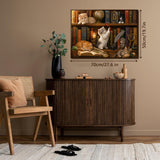 Bookshelf Kittens Jigsaw Puzzle 1000 Pieces