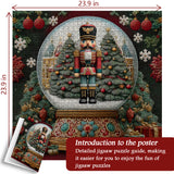 Nutcracker Snow Globe Jigsaw Puzzle 1000 Pieces