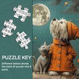 Starry Night Best Friends Jigsaw Puzzle 1000 Pieces