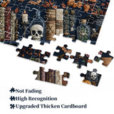 Spooky Bookshelf Nights Jigsaw Puzzle 1000 Pieces