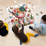Patchwork Cow Jigsaw Puzzle 1000 Pieces
