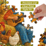 Farmyard Melody Jigsaw Puzzle 1000 Pieces