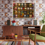 Garden Bookshelf Jigsaw Puzzle 1000 Pieces