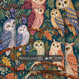 Midnight Owls Jigsaw Puzzle 1000 Pieces