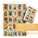 Vintage Floral Medley Jigsaw Puzzle 1000 Pieces