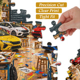 Car Dream Workshop Jigsaw Puzzle 1000 Pieces