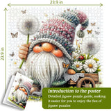 Spring Gnome Jigsaw Puzzle 1000 Pieces