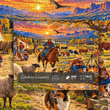 Cowboy Country Jigsaw Puzzle 1000 Pieces