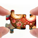 Floral Owls Jigsaw Puzzle 1000 Pieces