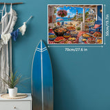 Coastal Patio Feast Jigsaw Puzzle 1000 Pieces