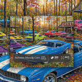 Autumn Muscle Cars Jigsaw Puzzle 1000 Pieces