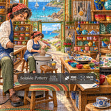 Seaside Pottery Jigsaw Puzzle 1000 Pieces