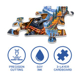 Raven Traveler Jigsaw Puzzle 1000 Pieces