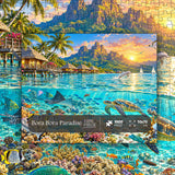 Bora Bora Paradise Jigsaw Puzzle 1000 Pieces