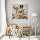 Pearl Oriental Lady Jigsaw Puzzle 1000 Pieces