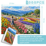 Valley of Blooms Jigsaw Puzzle 1000 Pieces