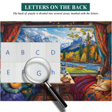 The Camping Window Jigsaw Puzzle 1000 Pieces