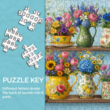 Floral Display Jigsaw Puzzle 1000 Pieces