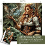 Elf Falconer Jigsaw Puzzle 1000 Pieces