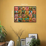 Tropical Animal Party Jigsaw Puzzle 1000 Pieces
