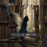 Library Elf Cat Jigsaw Puzzle 1000 Pieces