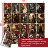 Skull Bride Collection Jigsaw Puzzle 1000 Pieces