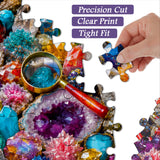 Gemstone Kaleidoscope Jigsaw Puzzle 1000 Pieces