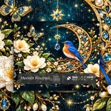 Moonlit Bluebird Jigsaw Puzzle 1000 Pieces