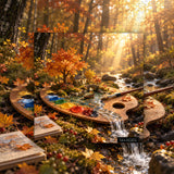 Autumn Palette Jigsaw Puzzle 1000 Pieces