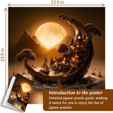 Moonlit Haven Jigsaw Puzzle 1000 Pieces