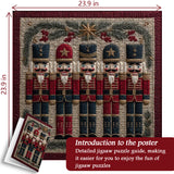 Christmas Nutcrackers Jigsaw Puzzle 1000 Pieces