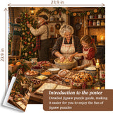 Christmas Gathering Jigsaw Puzzle 1000 Pieces