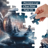 Snowlit Teapot Jigsaw Puzzle 1000 Pieces