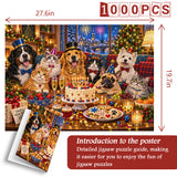 Christmas Pet Party Jigsaw Puzzle 1000 Pieces