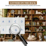 Cat Library Jigsaw Puzzle 1000 Pieces