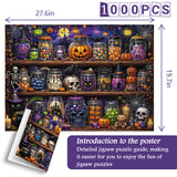 Halloween Candy Shelf Jigsaw Puzzle 1000 Pieces