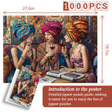 Elegant Ladies' Gathering Jigsaw Puzzle 1000 Pieces