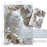 Ivory Cat  Jigsaw Puzzles 1000 Pieces