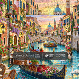 Venice Sunset Jigsaw Puzzle 1000 Pieces