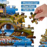 Sunshine Coast Town Jigsaw Puzzle 1000 Pieces