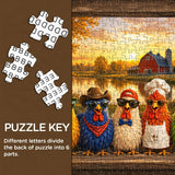 Farmyard Friends Jigsaw Puzzle 1000 Pieces