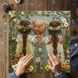 Needle Flower Child Jigsaw Puzzle 1000 Pieces