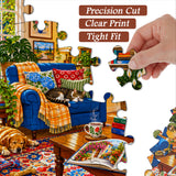 Cozy Pet House Jigsaw Puzzle 1000 Pieces