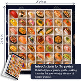 Sushi Medley Jigsaw Puzzle 1000 Pieces