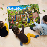 Farm Quilting Time Jigsaw Puzzle 1000 Pieces