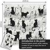 Melody Kitten Jigsaw Puzzle 1000 Pieces